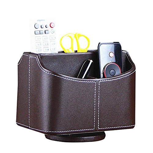 Oalas Faux Leather Remote Control/Controller TV Guide/ Organizer