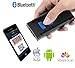 VIBRANT SCAN - USB Bluetooth Barcode Scanner,Symcode 1D Mini Wireless Handheld Laser Barcode Scanner Reader For POS / Android / IOS/ IPAD / IPHONE (1D SCANNER)