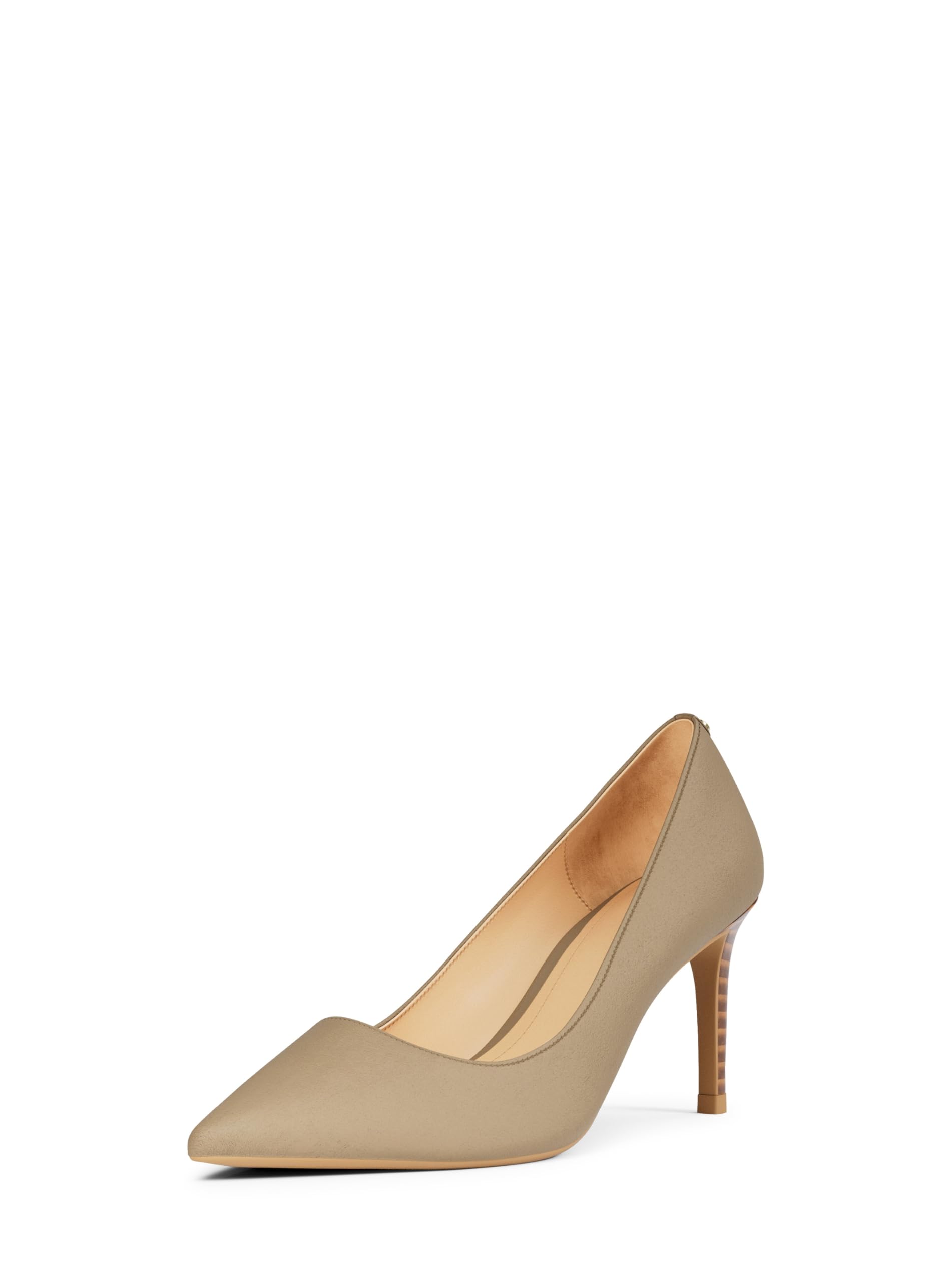 Michael Kors Women’s Alina Flex Pump, Husk/Suede, 8