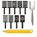 Magnet Plate Wand Board Nail Art Tool for DIY Magic 3d Magnetic Polish Cats Eyes 11pcs/set by GADGETS ENTREPOT