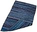 DII Chindi Home Collection Handwoven Multicolor Area Rag Run, 20x31.5, Nautical Blue