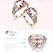 BEUU Gemstone Ring Rose Gold Rings For Women Jewelry Ring Women'S Fashion Gold Earring Silver Wedding All Sizes