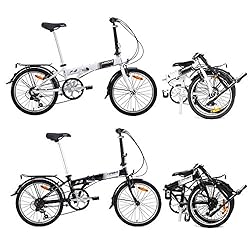 HASA Folding Foldable Bike Shimano 6 Speed