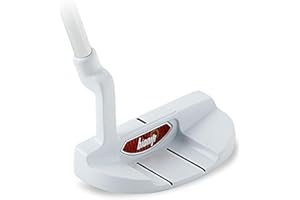 Bionik 105 Nano White Golf Putter Right Handed Semi Mallet Style with Alignment Line Up Hand Tool 33 Inches Senior Women's Perfect for Lining up Your Putts