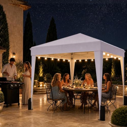 SANUMY 10x10 Pop Up Canopy Tent Review: Portable Party Shelter with Sidewalls image 28