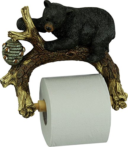 River's Edge Products Bear Toilet Paper Holder