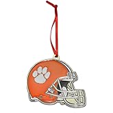 Clemson Tigers Football Helmet Metal Christmas Ornament