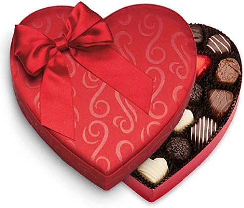 Amazon See S Candies シーズキャンディー レッド サテン ハート チョコレート 454g バレンタイン限定版 海外直送品 並行輸入品 Sees Candies Inc チョコレート菓子 通販