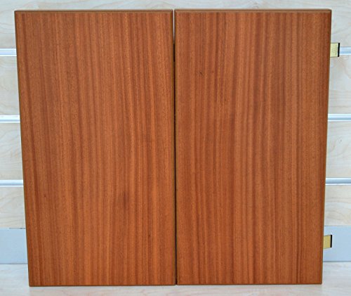 Manopoulos Mahogany Wood Backgammon Set - Handmade in Greece