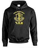 MEANGEAR - IDF (ISRAELI DEFENSE FORCE) - Mens Pullover Hoodie