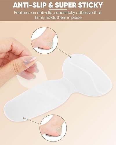 ONUEMP Heel Cushion Inserts and Metatarsal Pads for Women, Pairs