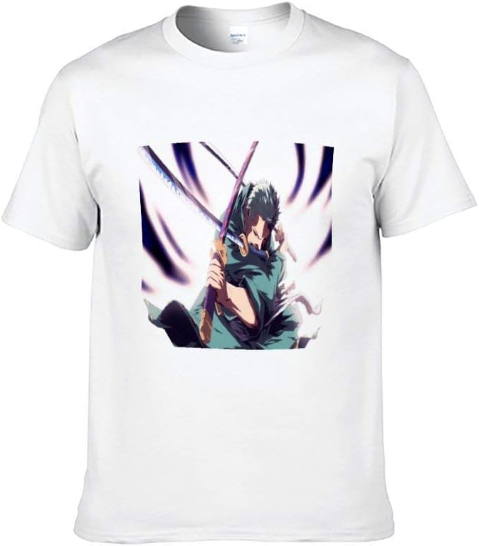 Kamcd Short Sleeve T-Shirt for Women,Roronoa Zoro Katana one Piece