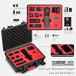 STARTRC OSMO Pocket 3 Hard Case, Multifunctional