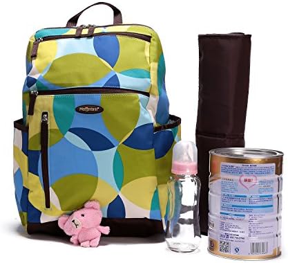 Diaper Bag Backpack Multi-Function Mummy Waterproof Nappy Bags Multi Pocket with Stroller Straps Bay Bag Organizer Insert for Baby Care Mom Dad Travel Large Capacity Durable and Stylish by TPEKKA