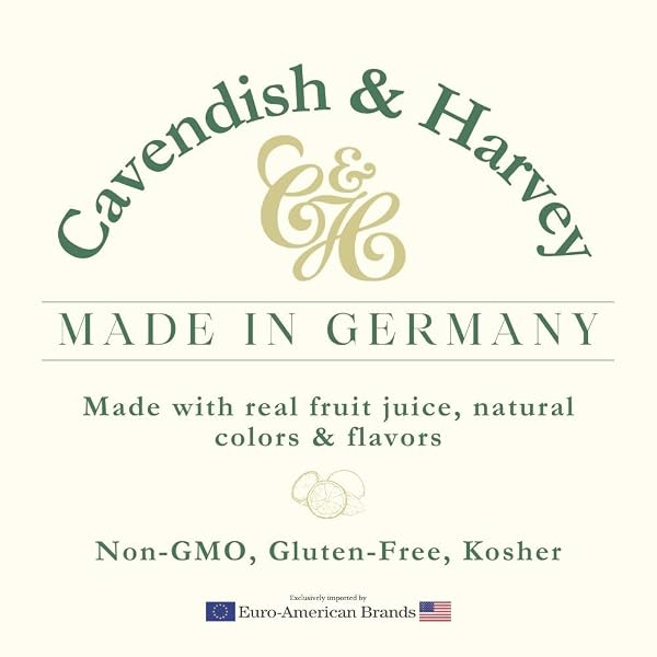 CAVENDISH & HARVEY | SOUR LEMON HARD CANDY DROPS | 5.3 OUNCE TIN