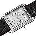 Bruno Magli Women's Valentina Romana Swiss Quartz Tank Shaped Italian Leather Strap Watch