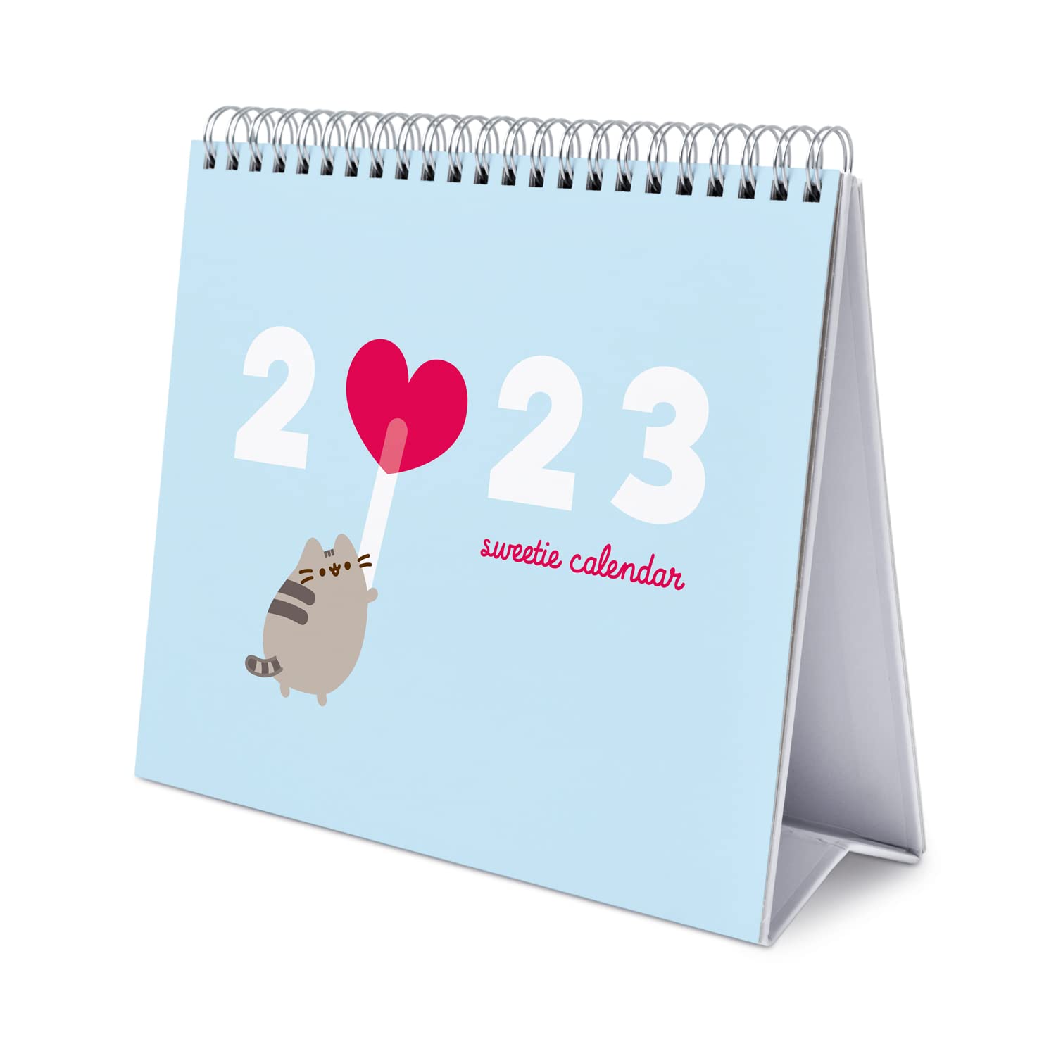 Grupo Erik Pusheen Calendar 2023, Desktop Calendar 2023, Pusheen Desk Calendar 2023, 12 Month 2023 Planner, Pusheen Gifts, 7 x 8 inches / 18 x 20 cm