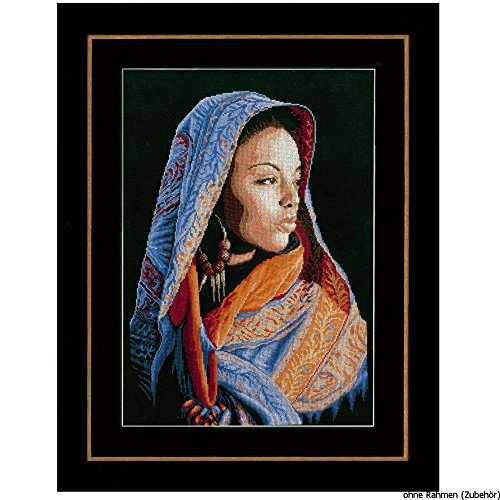 Counted Cross Stitch Kit African Lady