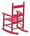 Classic Child's Porch Rocker - Red