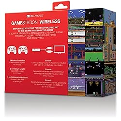 My Arcade GameStation Wireless - Plug and Play Game