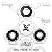 EXHEED S3 Anti Anxiety 360 Fidget Spinner Prime (2 Pack Black White) Best Hand EDC Fidgeter Stress Relief ADHD Boredom Toy Spinners for Kids, Adults - USA Seller Top Quality Material