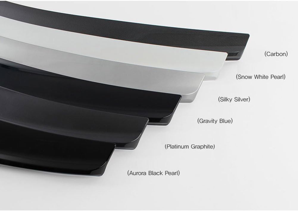 GBCAC Rear Trunk Wing Lip Space Style Spoiler for Kia 4-door sedan All New Optima 2016-2018 (Aurora Black)