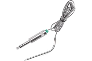FCCUM Replacement Temperature Meat Probe, Compatible with Green Mountain Grills, Works with GMG Pellet Grills Daniel Boone Choice& Jim Bowie Choice Grill