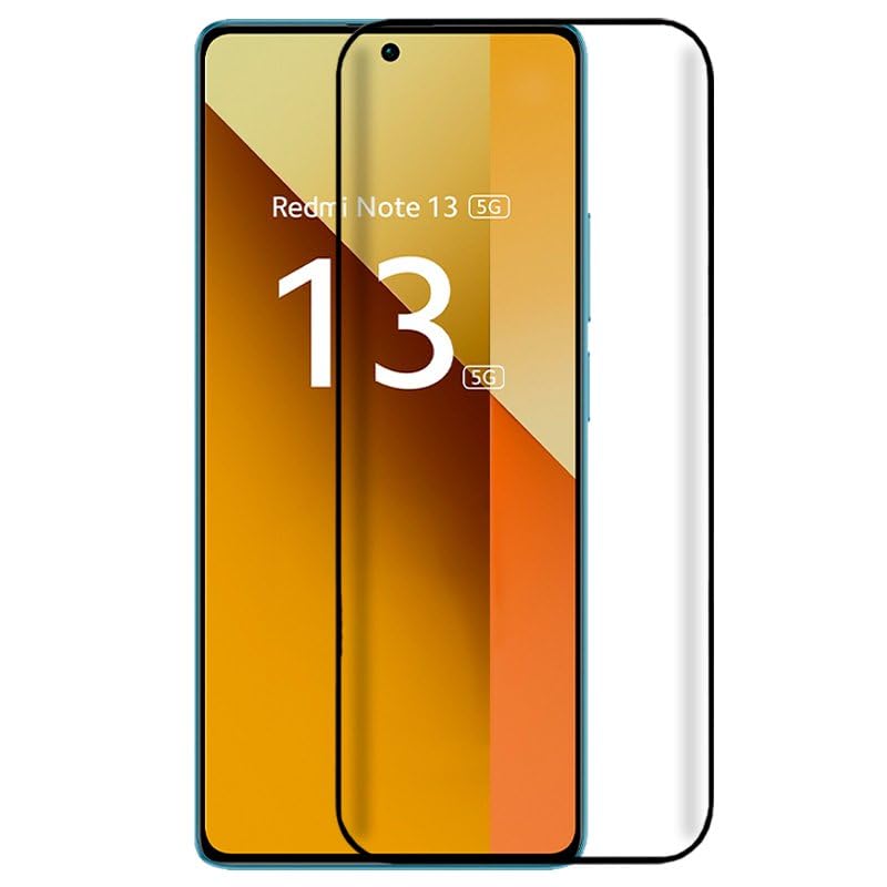 Cool Tempered Glass Screen Protector for Xiaomi Redmi Note 13 5G (FULL 3D)