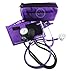 EMI #305 PURPLE Aneroid Sphygmomanometer Blood Pressure Monitor with Dual Head Stethoscope Set Kit