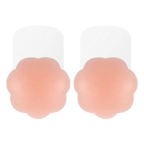 Nipple Cover - Silikon-Gel Brustaufkleber Damen BH Nippelabdeckung Selbstklebend hochdrücken & Wiederverwendbar, Kleidern und