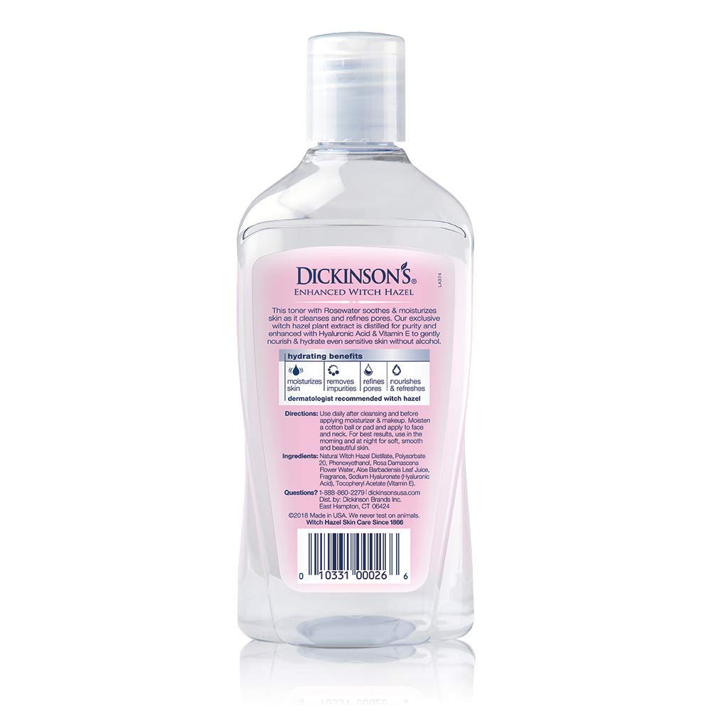 does witch hazel hydrate skin