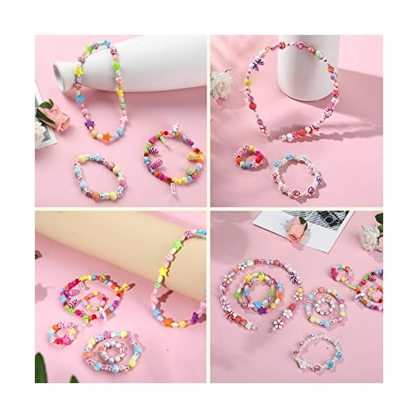 Ucradle-Children-DIY-Bead-Set-550pcs-Pony-Alphabet-Pop-Beads-for-Making-Necklace-Bracelet-Ring-Art-Craft-Jewellery-Making-Kit-for-Kids-Girls-Age-4-5-6-7-8-24-Types-550pcs-DIY-Beads Ucradle Children DIY Bead Set, 550pcs Pony Alphabet Pop Beads for Making Necklace Bracelet Ring, Art Craft & Jewellery…