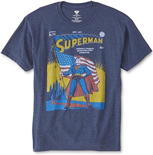DC Comics Superman Comic Book 24 1943 Art Men's T-Shirt