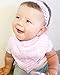 ncybaby Organic Cotton Baby Bandana Drool Bib for Boys and Girls Gift Set with Cute Vibrant Print
