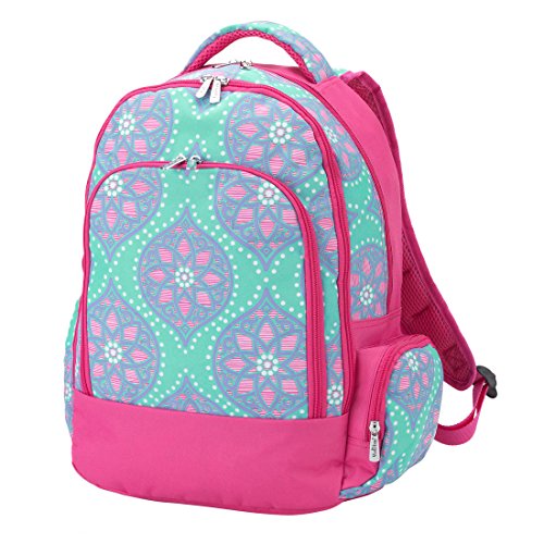 Reinforced Design Water Resistant Backpack (Marlee Moroccan Tile)