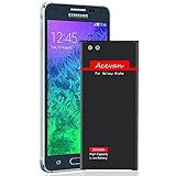 Galaxy Alpha G850 Battery, Acevan 2000 mAh Li-ion Replacement Battery for Samsung Galaxy Alpha, SM - G850A (AT&T), G850T (T-Mobile), G850F, G850H, G850M, G850W, G8508S, G8509V [ 3 Years Warranty ]