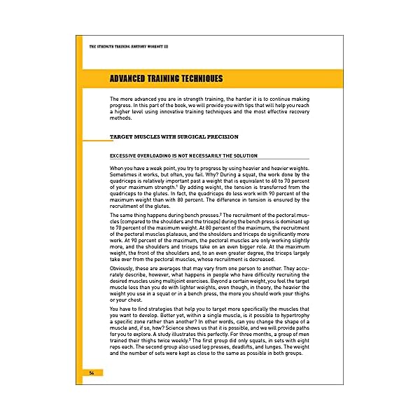 The Strength Training Anatomy Workout III: Maximizing Results with Advanced Training Techniques