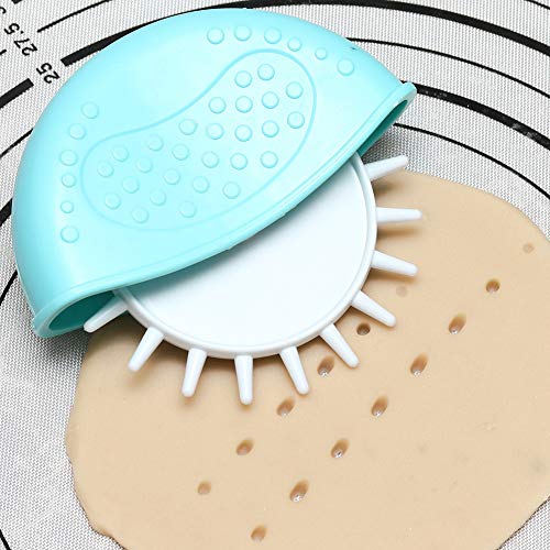 4 stks Gebak Cutter Wiel, Rooster Decoratie Cutter Bakken Accessoires voor Taart Korst Pizza, 4,5 x 3,9 inch - Afbeelding 4