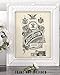 Louis Vuitton Vertical Logo - 11x14 Unframed Art Print - Great Home and Bathroom Decor Under $15
