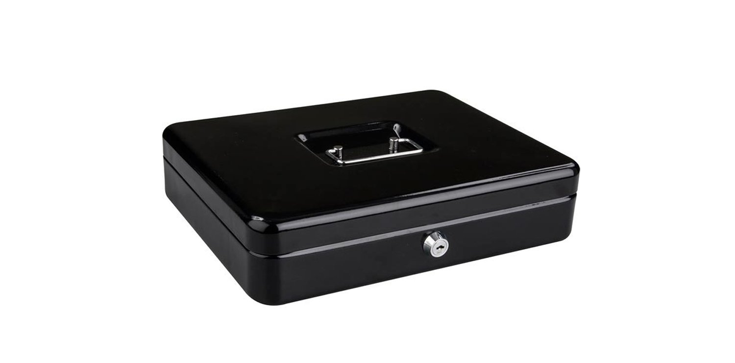 ALCO-Albert 843-11 Cash Box 310 x 225 x 75 mm Black