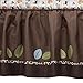 Lambs & Ivy Treetop Buddies Jungle Animal 4 Piece Crib Bedding Set, Brown/Green