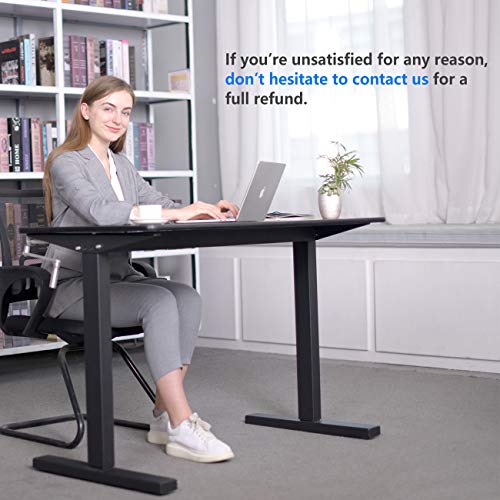 Cozy Castle Adjustable Height Standing Desk Frame Sit to Stand Up Desk
