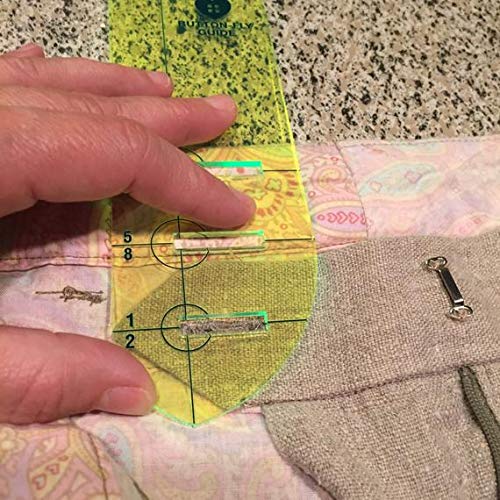 Stitch Buzz Button Fly Guide Template for Sewing Pants Pricepulse