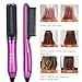 Hair Straightening Brush Straightener Comb Ceramic Brush 265℉to 395℉ Anti-Scald -ELEHOT