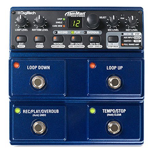 Digitech JML2 JamMan Stereo Looper and Sampler Pedal Bundle with 2 Patch Cables and 2 Instrument Cables