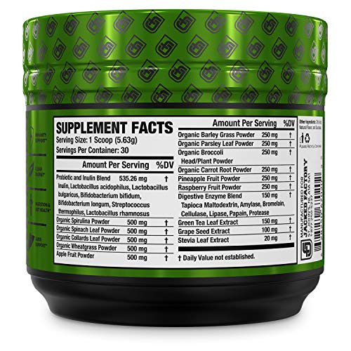 Green Surge Green Superfood Powder Supplement Keto Friendly Greens