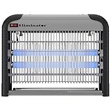 Eliminator Electronic Fly and Bug Zapper – 20 Watts, Protects 5,000 Sq. Ft. / Exterminates All Insect Pests - For Residential, Industrial and Commercial Use ()