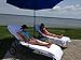 SALBAKOS Cotton Lounge Chair Cover - Super Soft Plush Absorbent Cotton Terry Towel, Luxury 100% Turkish Cotton Cover for Chaise Patio Lounge Chair, Eco-Friendly | White (34