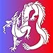 Dragon Stencil, 4.5 x 4.5 inch (XS) - Asian Oriental Chinese Japanese Wall Stencils for Painting Template