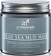 Art Naturals® Dead Sea Mud Mask for Face & Body 8.8 oz, 100% Natural and Organic Deep Skin Cleanser - Clears Acne, Reduces Pores & Wrinkles - Ultimate Spa Quality -Mineral Infused, Additive Free